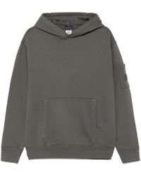 C.P. Company - Cotton Sweatshirt With A Kangaroo Pocket And Hood - Lyst