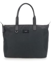 Dolce & Gabbana - Tote Bag With Two Top Handles And Logo Plaque On The Front - Lyst