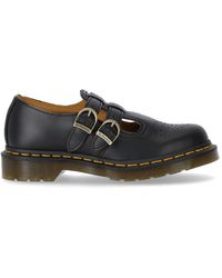Dr. Martens Polley T Bar Mary Janes in Black | Lyst Canada