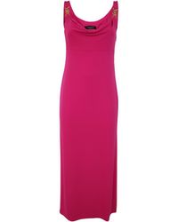 Versace - Long Dress Jersey Gown - Lyst