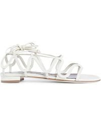 Manolo Blahnik - Sandals & Slides - Lyst