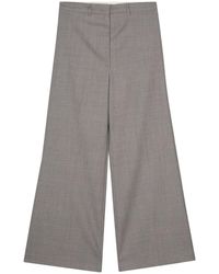 Low Classic - Wide Wool Trouser Clothing - Lyst