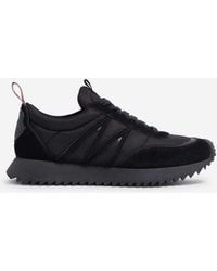 Moncler - Pacey Suede Sneakers - Lyst