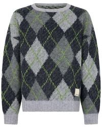 Emporio Armani - Wool Blend Pullover - Lyst