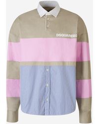 DSquared² - Oversize Rugby Shirt - Lyst