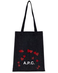 A.P.C. - Valentine'S Day Capsule 'Lou' Shopping Bag - Lyst