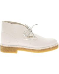 White Chukka boots and desert boots for 