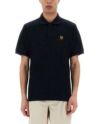 Belstaff - Polo With Logo - Lyst