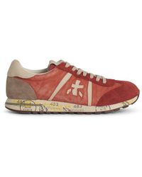 Premiata - 'Lucy' Leather Blend Sneakers - Lyst