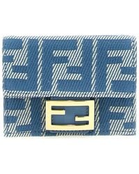 Fendi - 'Micro Trifold Baguette' Wallet - Lyst