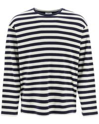 Closed - Striped Organic Cotton T-Shirt - Lyst