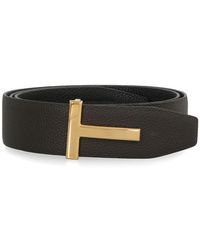 Tom Ford - Reversible Leather Belt - Lyst