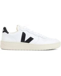 Veja - V-10 Leather Trainer - Lyst