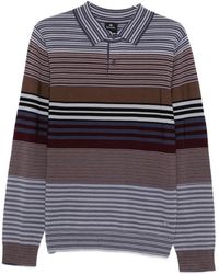 Paul Smith - Sweater Ls Polo - Lyst
