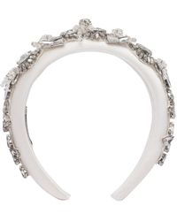 【送料&関税込】self-portrait White Hair Accessories Self-Portrait Hair Accessories in White | Lyst