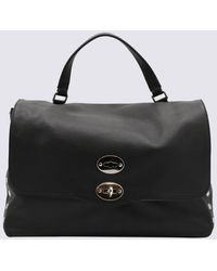 Zanellato - Black Leather Postina Daily Medium Top Handle Bag - Lyst