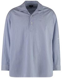 Fendi - Short Sleeve Cotton Shirt - Lyst