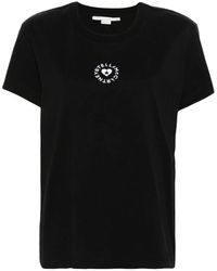 Stella McCartney - Lovestruck Logo T-shirt - Lyst