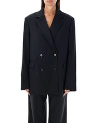 Loulou de Saison - Donau Double-Breasted Blazer - Lyst