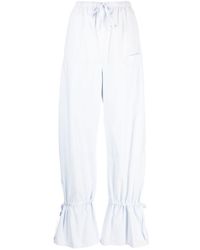 Lemaire - Drawstring-fastening Parachute Trousers - Lyst