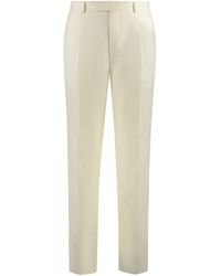 ZEGNA - Tailored Wool Trousers - Lyst