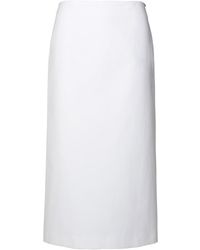Sportmax - 'Accordo1234' Cotton Skirt - Lyst