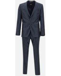 BOSS - Fresh Wool And Silk Two-Piece Suit - Lyst