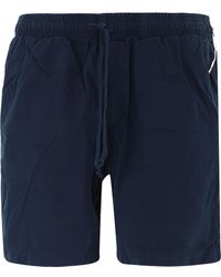Save Khaki Light Twill Shorts - Blue