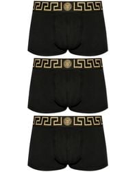 Versace - Three-Pack Of Boxer Briefs - Lyst
