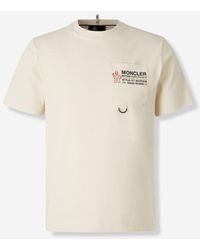 Moncler - Round Neck T-Shirt - Lyst