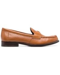 Tory Burch - Perry Leather Loafers - Lyst
