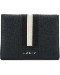 Bally - Logo Lettering Bi-fold Wallet - Lyst