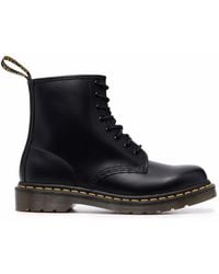 Dr. Martens - Unisex 1460 Smooth Leather Lace Up Boots Black - Lyst