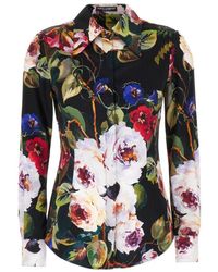 Dolce & Gabbana - 'Roseto' Shirt - Lyst