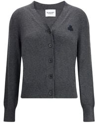 Isabel Marant - Karina Cotton Blend Cardigan Clothing - Lyst