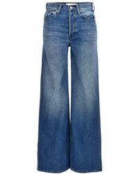 Mother - 'The Ditcher Roller Sneak' Jeans - Lyst