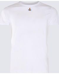 Vivienne Westwood - White Cotton T-shirt - Lyst