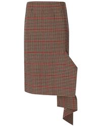 Essentiel Antwerp - Ifeather Midi Skirt - Lyst