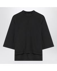 Moncler x Edward Enninful - Top With Asymmetric Hem - Lyst