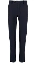 PT01 - Organic Kitenic Summer Fabric Slim Flat Front Pants Clothing - Lyst