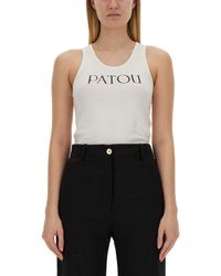 Patou - Logo Print T-shirt - Lyst