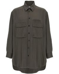 Lemaire - 'Utility' Overshirt - Lyst