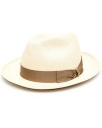 Borsalino - Federico Straw Panama Hat - Lyst