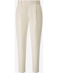 PT01 - Cotton Formal Trousers - Lyst