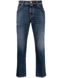 Jacob Cohen - Scott Low-rise Tapered Jeans - Lyst