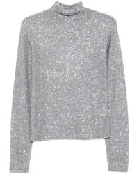 Alysi - Sweaters Silver - Lyst