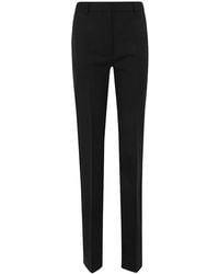 Sportmax - Mora Stretch Straight Leg Trousers - Lyst