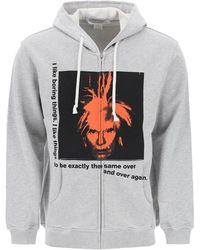 Comme des Garçons - Hooded Sweatshirt With - Lyst