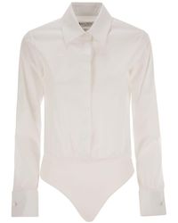 Max Mara - Angora123 Poplin Body Shirt - Lyst