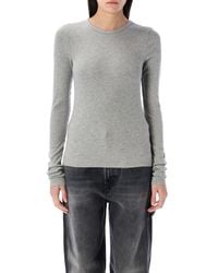ÉTERNE - Long Sleeve Fitted Top - Lyst